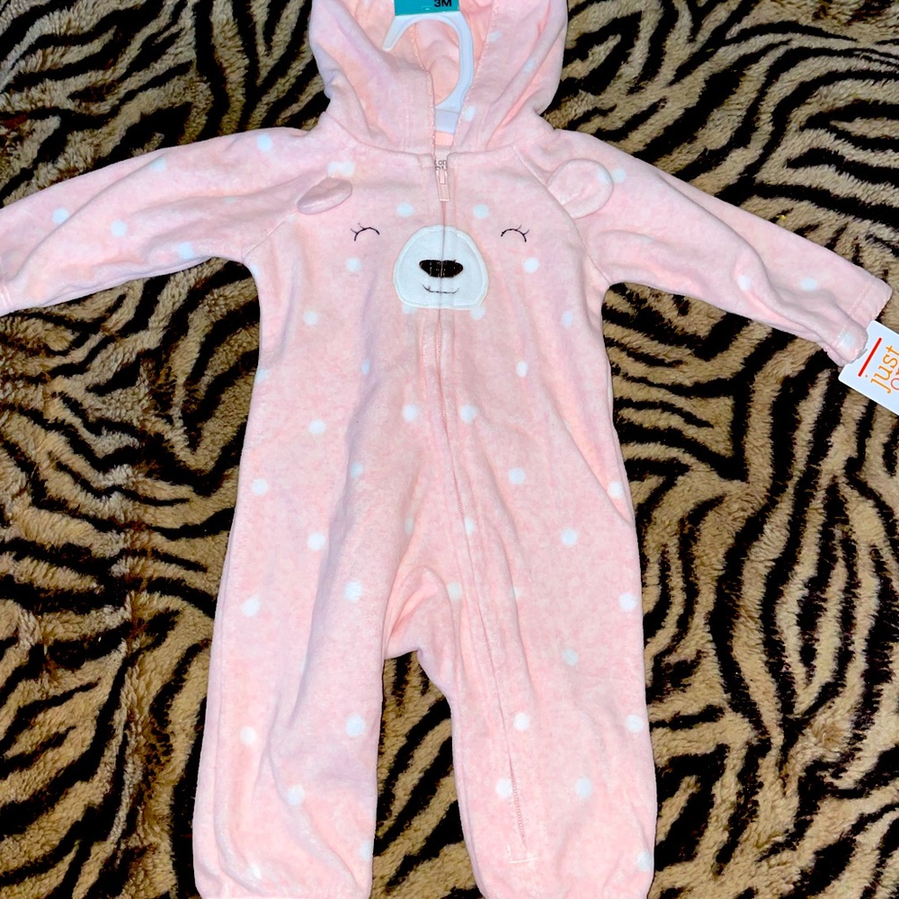 NEW Baby girl snowsuit